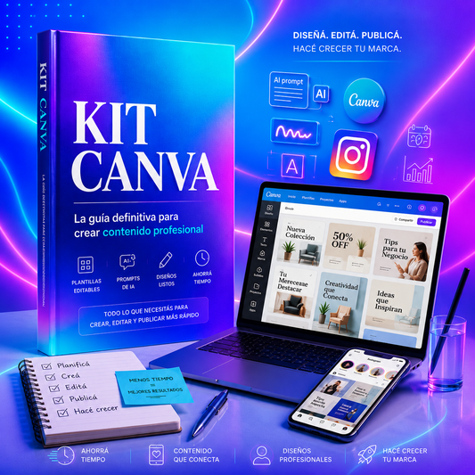 Kit Canva: Guía definitiva para crear contenido profesional